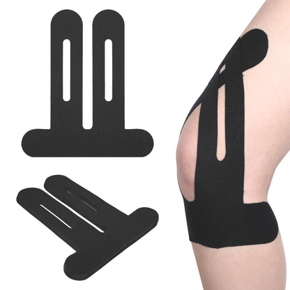 10pcs Kinesiology Tape for Knees, Knee Support & Stability, Knee Pain Relief Athletic Tape - Waterproof & Elastic, Breathable