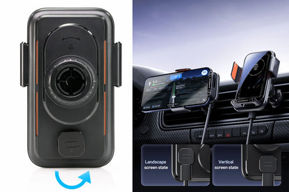 Smart 15W Wireless Car Mount Charger