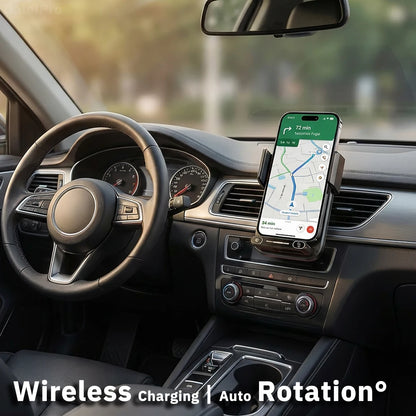 Smart 15W Wireless Car Mount Charger
